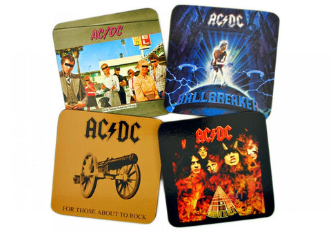 AC/DC Set of 4 Coasters