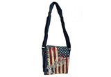 American Flag Messenger Bag