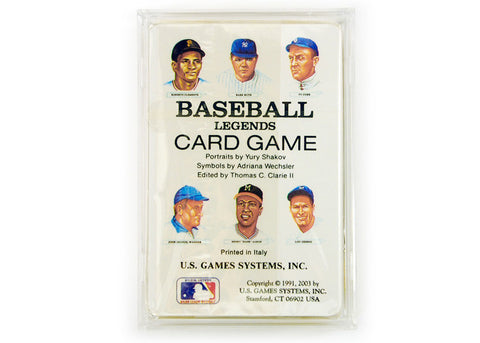 Baseball Legends Playing Cards