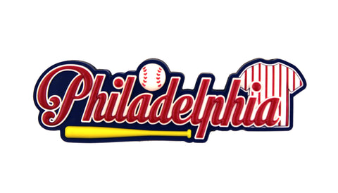 Philadelphia Baseball Rubber Magnet