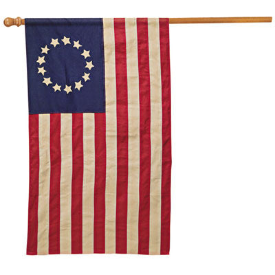 Betsy Ross Vintage Banner ) 2.5' x 4'