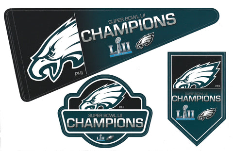 Philadelphia Eagles Super Bowl LII Champs Magnet Set