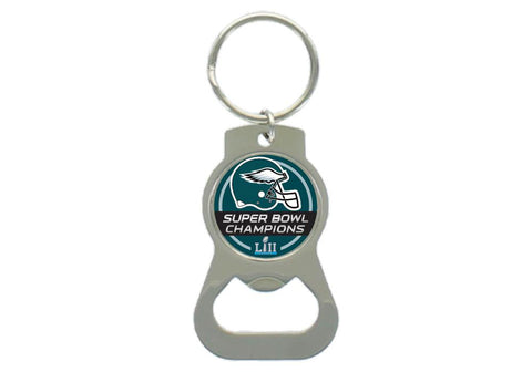 Philadelphia Eagles Super Bowl LII Champs Bottle Opener Keychain