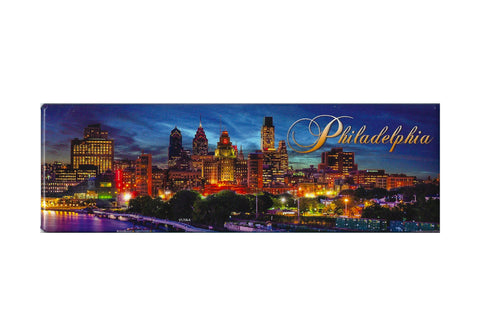 Philadelphia Nigh Cityscape Magnet