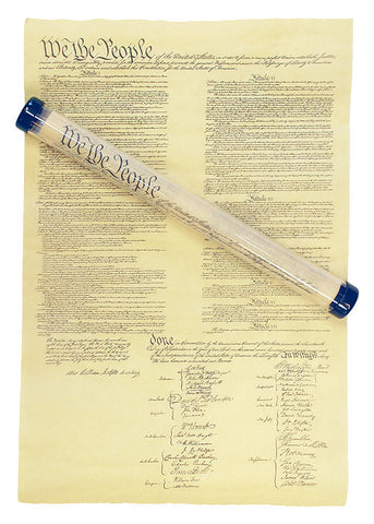 United States Constitution ( Rolled in Hard Plastic Tube)
