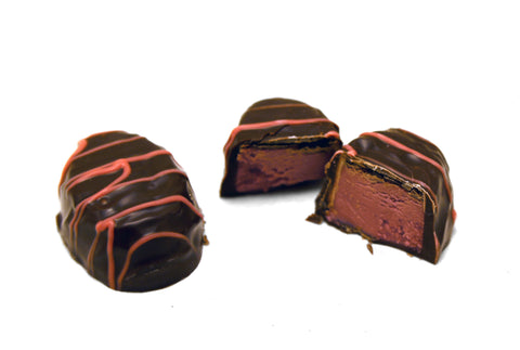 Asher's Raspberry Cream Dark 1 Lb Chocolates