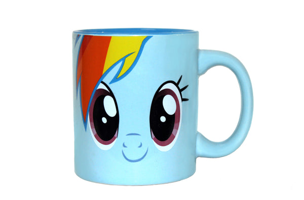 My Little Pony Rainbow Dash Blue Colorful Coffee Tea Mug 12 Oz. Cup