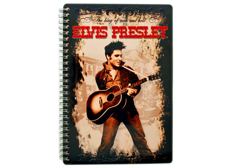 Elvis Presley King of Rock & Roll Tin Notebook