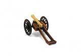 Revolutionary War 6 Pounder English Field Gun Cannon Miniature 3 1/2" Long