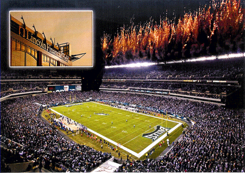 Philadelphia Lincoln Financial Field Postcard (B)