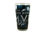 Philadelphia Eagles Super Bowl LII MVP Nick Foles 16 oz Pint Glass