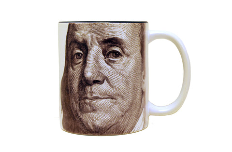 Benjamin Franklin  “Never Leave That Till Tomorrow..."  Mug