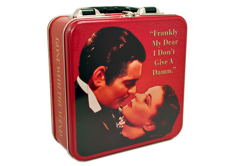 Gone With The Wind Square Tin Tote