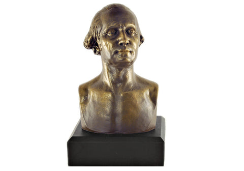 George Washington 6" Polystone Bronze-Finished Bust