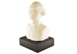 George Washington 11" Polystone Ivory White Bust