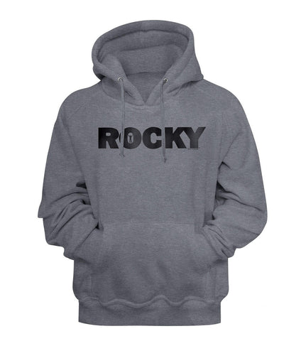 Rocky Balboa Dark Grey Logo Hooded Sweatshirt