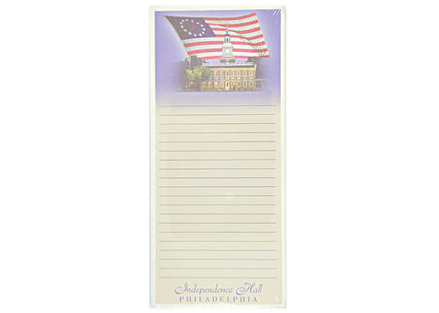 Independence Hall Magnetic Memo Pad