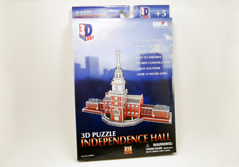 Independence Hall 3D Puzzle