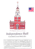 Independence Hall Cross Stitch Kit