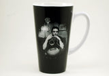 Johnny Cash 18 oz Latte Mug
