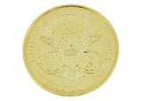 Double Eagle $20 Gold jumbo Coin 3"
