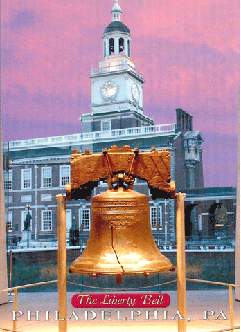 The Liberty Bell Center Postcard