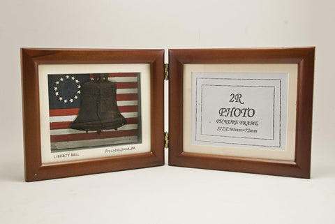 Liberty Bell & Betsy Ross Flag Picture Frame