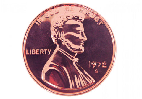 Lincoln Penny Jumbo Coin 3"