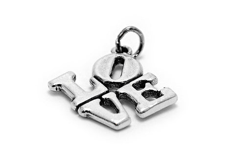 LOVE Sterling Silver Charm