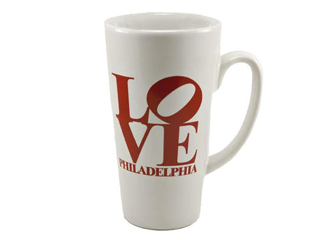 Philadelphia LOVE Latte 18 Oz Mug