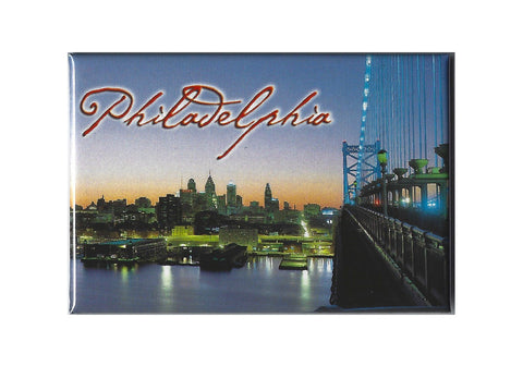 Philadelphia Benjamin Franklin City View Magnet