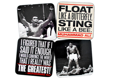 Muhammad Ali Set of 4 Coasters