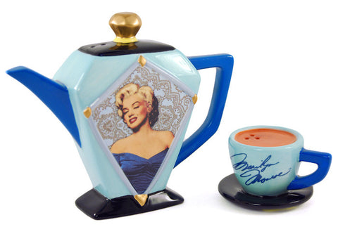 Marilyn Monroe Teapot S + P Set