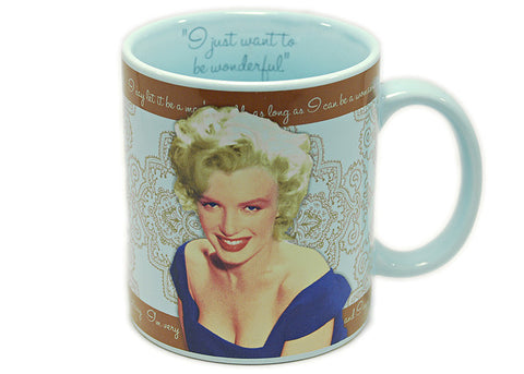 Marilyn Monroe To Be Wonderful 12 oz Mug