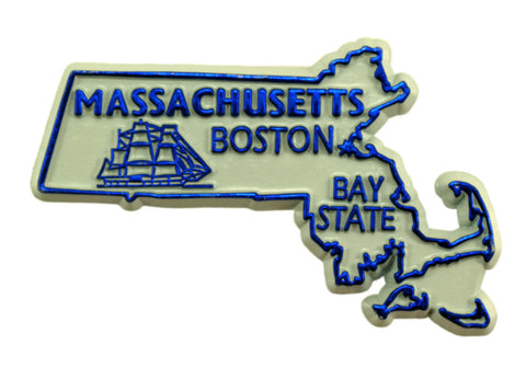Massachusetts State Magnet
