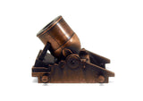 Civil War Mortar  Bronze-Finished 2.75” Long