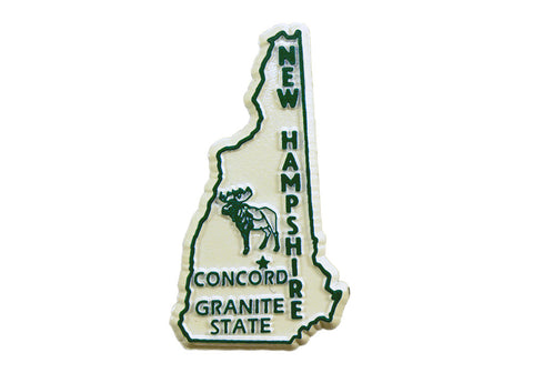 New Hampshire State Magnet