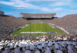 Penn State University Stadium Postcard