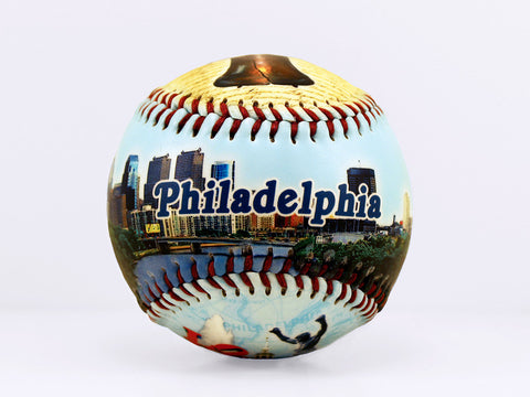 Philadelphia City Montage Baseball