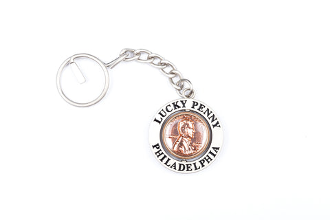 Philadelphia Lucky Penny Keychain