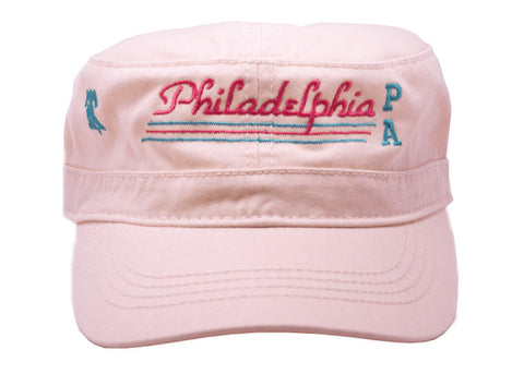 Philadelphia PA Pastel Pink Cap
