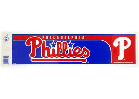 Philadelphia Phillies Bumper Sticker