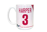 Philadelphia Phillies Bryce Harper 15 oz Mug