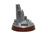 Pittsburgh City Skyline Silver 3D Figurine