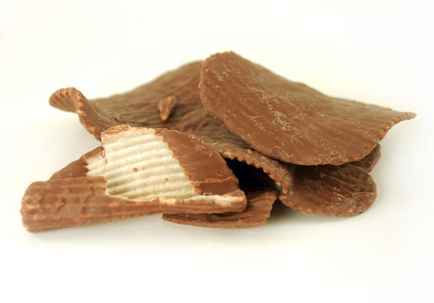 Asher's Milk Chocolate Covered Potato Chips 1Lb