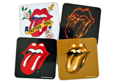 The Rolling Stones Set of 4 Coasters