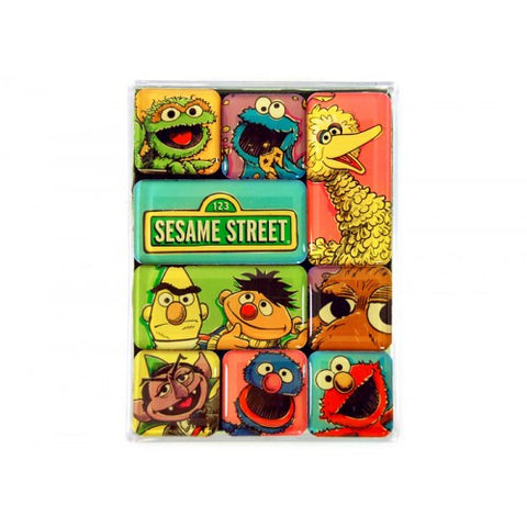 Sesame Street 9 Piece Magnet Set