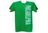 Philadelphia Vertical Design Adult T-Shirt