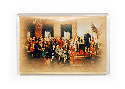 Signing of the Constitution Lucite Magnet
