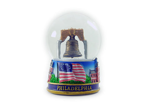 Philadelphia Liberty Bell  Snow Globe 65mm